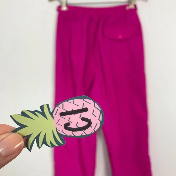 Helly Hansen Vintage Windbreaker Pant Neon Pink C1 - Picture 8 of 8